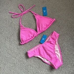 NWT Cupshe bikini set